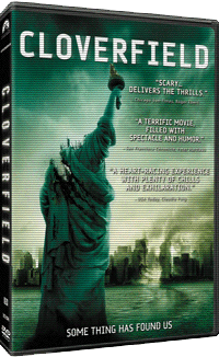 Check out the jagged pixels on the Cloverfield DVD Cover, shit yeah