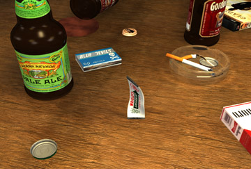 wide shot on Spearmint