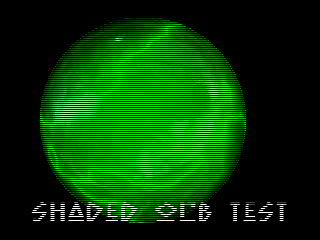 Shaded Orb Test
